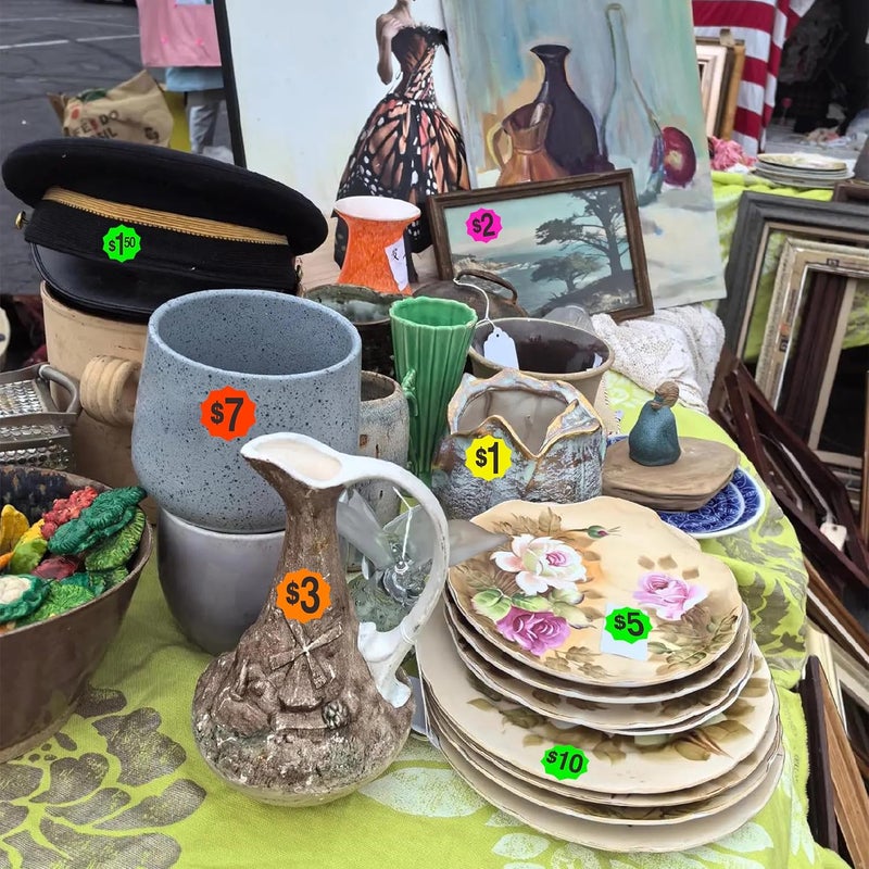 YSHIHE Garage Sale Sticker, Yard Sale Price Stickers, 1470 Pack, 3/4 Inch Round Labels, Fluorescent Colors, Pre-Printed $0.50-$15 - Image 5